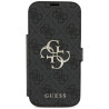 Guess Book 4G Metal Logo Case for iPhone 18 Pro / iPhone 17 Pro / black