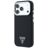 Guess Grained Triangle Logo MagSafe for iPhone 18 Pro / black