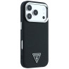 Guess Grained Triangle Logo MagSafe for iPhone 18 Pro / black