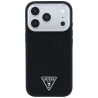 Case Guess Grained Triangle Logo MagSafe for iPhone 18 Pro Max / 17 Pro Max black