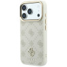 Guess Peony 4G Small Logo MagSafe Case for iPhone 18 Pro Max / iPhone 17 Pro Max / beige