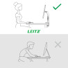 Leitz 64890085 monitoriaus laikiklis arba stovas 81,3 cm (32") Stalas Pilka