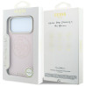 Guess Perforated 4G Gold Logo Magsafe Case for iPhone 18 Pro Max / 17 Pro Max / pink
