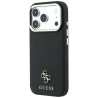Guess Saffiano Small 4G & Classic Logo MagSafe Case for iPhone 18 Pro Max/17 Pro Max / black