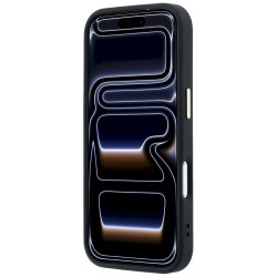 Guess Saffiano Small 4G & Classic Logo MagSafe Case for iPhone 18 Pro Max/17 Pro Max / black