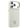 Guess Stripe Peony 4G Logo MagSafe Case for iPhone 18 Pro / iPhone 17 Pro / biege