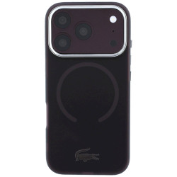 Lacoste IML Frosted MagSafe for iPhone 18 Pro / 17 Pro / burgundy