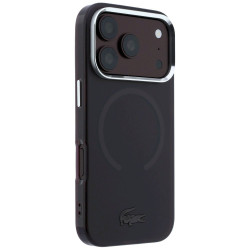 Lacoste IML Frosted MagSafe for iPhone 18 Pro / 17 Pro / burgundy