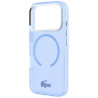 Lacoste IML Frosted MagSafe for iPhone 18 Pro / 17 Pro blue