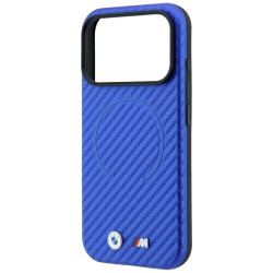 BMW M Carbon Printed Ring MagSafe Case for iPhone 18 Pro Max / 17 Pro Max Blue