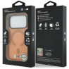 BMW M IML Frosted Metal Logo & Trims MagSafe Case for iPhone 18 Pro / orange