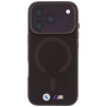 BMW M IML Frosted Metal Logo & Trims MagSafe Case for iPhone 18 Pro Max / 17 Pro Max / Burgundy