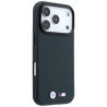 BMW M Quadrille Kevlar Metal Logo MagSafe Case for iPhone 18 Pro / 17 Pro / Navy Blue
