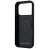 BMW M Tire Track Metal Logo MagSafe Case for iPhone 18 Pro Max / 17 Pro Max / black