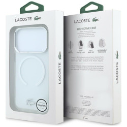 Lacoste IML Frosted MagSafe for iPhone 18 Pro Max / 17 Pro Max transparent