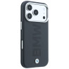 BMW Sign Centered Deboss MagSafe Case for iPhone 18 Pro / 17 Pro Gray