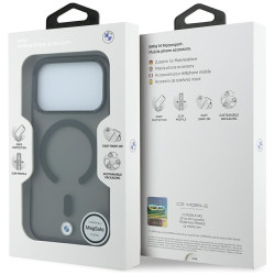 BMW Sign Frosted IML & Metal Logo MagSafe for iPhone 18 Pro / black