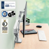 Leitz 65370085 monitor mount / stand 81.3 cm (32") Desk Grey