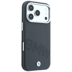 BMW Sign Inclined Deboss Letters MagSafe for iPhone 18 Pro Max / 17 Pro Max grey