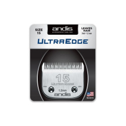 Andis plaukų kirpimo peiliukai UltraEdge Size 15, 3/64" - 1.2 mm
