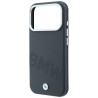 BMW Sign Inclined Deboss Letters MagSafe for iPhone 18 Pro Max / 17 Pro Max grey