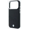 BMW Sign Inclined Deboss Letters MagSafe Case for iPhone 18 Pro / 17 Pro / Black