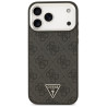 Guess 4G Triangle Logo MagSafe Case for iPhone 18 Pro Max / 17 Pro Max / black-silver