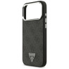 Guess 4G Triangle Logo MagSafe Case for iPhone 18 Pro Max / 17 Pro Max / black-silver