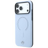 Mercedes Leather 3D MagSafe for iPhone 18 Pro Max / 17 Pro Max blue