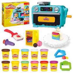 Play-Doh Super Slice Cake Play Kitchen Set Modeliavimo molio žaidimų rinkinys 624 g Multi spalvos