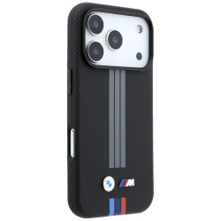 BMW M Quadrille Kevlar Anthracite & Tricolor Print Lines MagSafe for iPhone 18 Pro / 17 Pro
