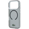 Lacoste IML Frosted Laquer Logo MagSafe Case for iPhone 18 Pro Max / 17 Pro Max / Black