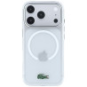 Lacoste IML Frosted Laquer Logo MagSafe Case for iPhone 18 Pro Max / 17 Pro Max / transparent