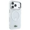 Lacoste IML Frosted Laquer Logo MagSafe Case for iPhone 18 Pro Max / 17 Pro Max / transparent