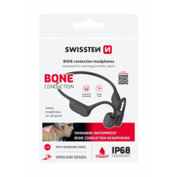 Swissten Swimming Bone Conduction Bluetooth Headphones (8GB)