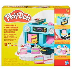 Play-Doh Super Slice Cake Play Kitchen Set Modeliavimo molio žaidimų rinkinys 624 g Multi spalvos