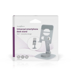Nedis SSTND210SI Smartphone Holder Universal / silver