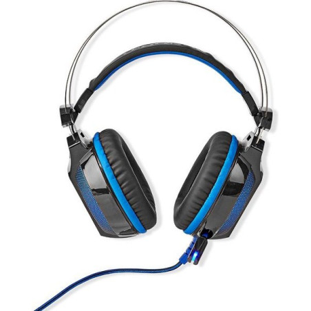Nedis GHST500BK Gaming Headphones Over-Ear Surround USB Type-A Foldable Retractable Microphone