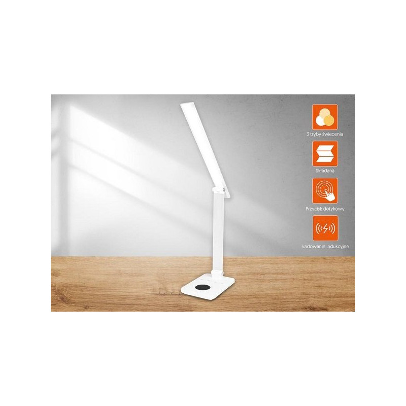 Lamex LXL0099B LTC LED Desk Lamp 10W 3 Light Modes 3000/4500/6000K