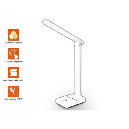 Lamex LXL1949 LTC LED Desk Lamp 3W 3 Light Modes 3000/4000/6000K
