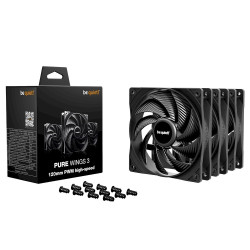 Be Quiet! PURE WINGS 3-pack 120mm Fan Set 120mm