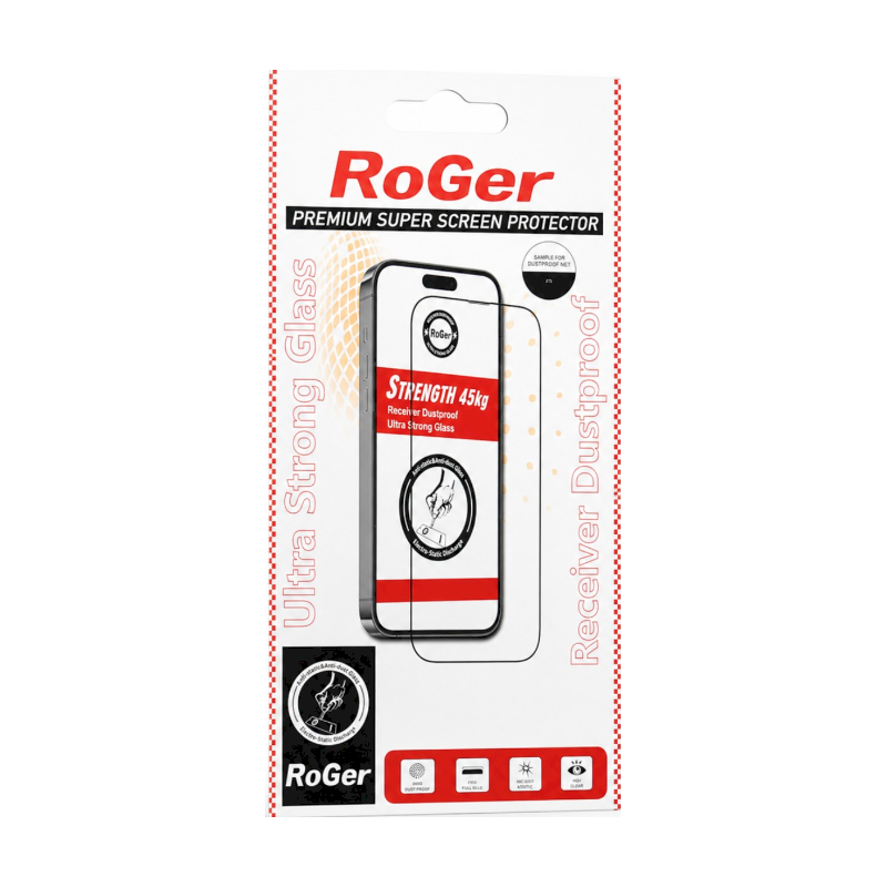 RoGer Ultra Strong Tempered glass for Xiaomi Redmi Note 14 4G / 14 5G