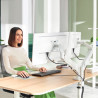 Leitz 65370085 monitoriaus laikiklis arba stovas 81,3 cm (32") Stalas Pilka