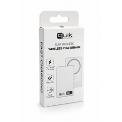 Quik Accessories QP-840 Slim Magnetic Wireless Power Bank 10.000mAh