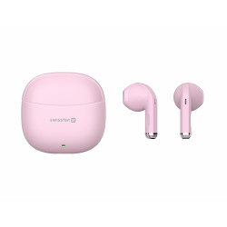 Swissten TWS Mini TUNE Bluetooth Stereo Earbuds with Microphone Pink