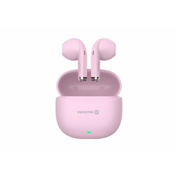 Swissten TWS Mini TUNE Bluetooth Stereo Earbuds with Microphone Pink
