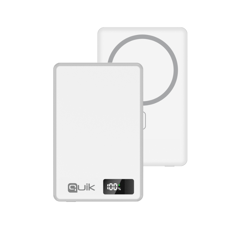 Quik Accessories QP-845 Slim Magnetic Wireless Power Bank 5.000mAh