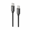 Swissten Textile USB-C / USB-C Data Cable 0.5m Black