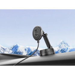 Swissten S-Grip E3 Car Holder with Wireless Charger 15W / 7.5W (MagSafe compatible)