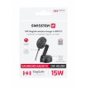 Swissten S-Grip E3 Car Holder with Wireless Charger 15W / 7.5W (MagSafe compatible)